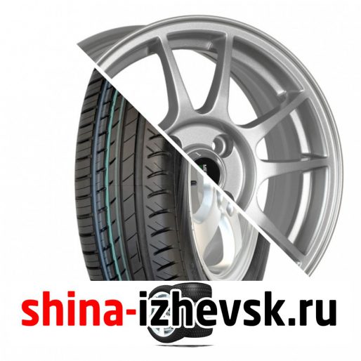 Колесо в сборе Viatti Strada (V-130) 185/60 R15 H 84 + Megami MGM-5 6xR15 4×100 ET40 DIA60.1 Серебристый в Ижевске